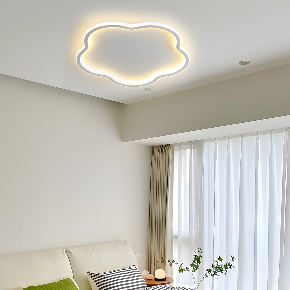 Nordische Deckenleuchte im Pentagramm-Design – Aluminium-Deckenlampe für das Schlafzimmer
