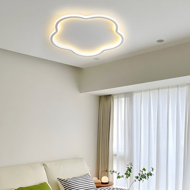 Nordische Deckenleuchte im Pentagramm-Design – Aluminium-Deckenlampe für das Schlafzimmer