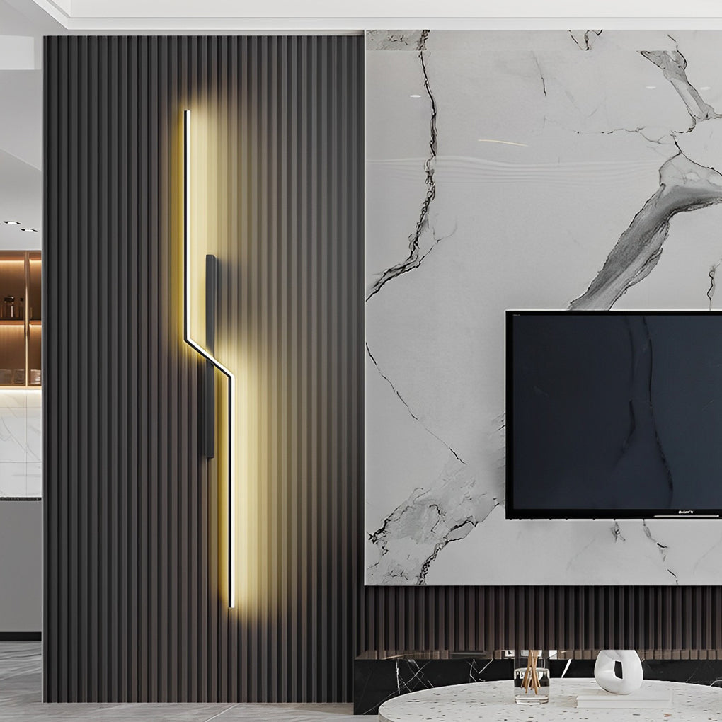 Lines Kreativ LED Moderne Minimalistische Wandlampe Dekorative Wandleuchten Beleuchtung