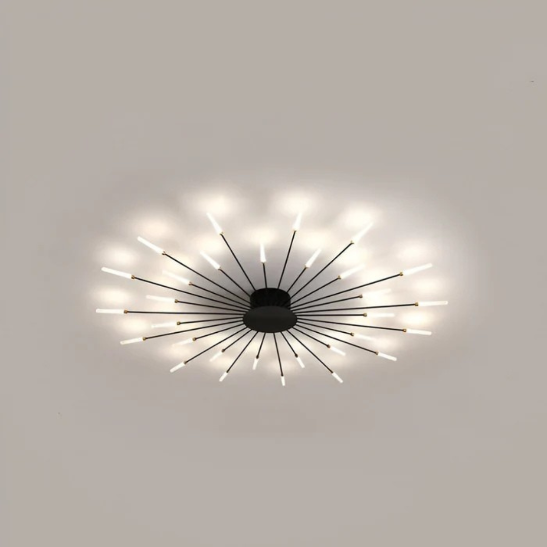 Luxuriöse LED-Deckenlampe | Stilvolles Deckenlicht für das Wohnzimmer