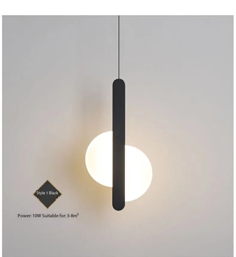 Moderne Minimalistische Nachttisch Pendelleuchte