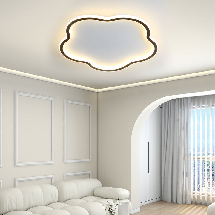 Nordische Deckenleuchte im Pentagramm-Design – Aluminium-Deckenlampe für das Schlafzimmer