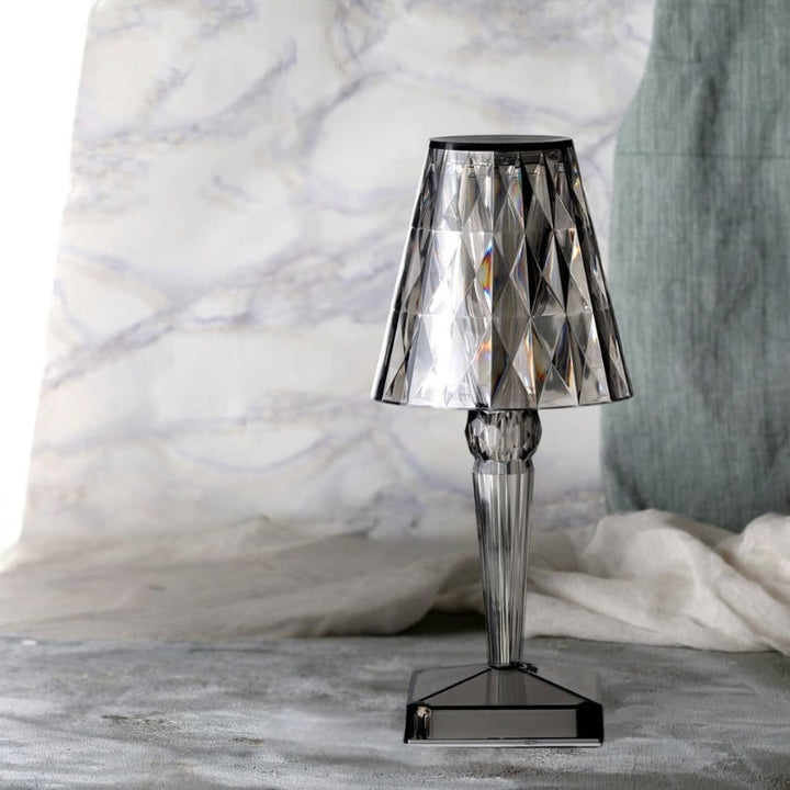 Kristall Tischlampe mit Touch-Steuerung - LumeCrystal