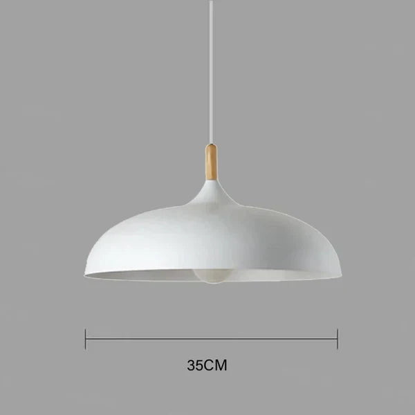 Deckenlampe aus skandinavischer Eiche - ScandiLuxe