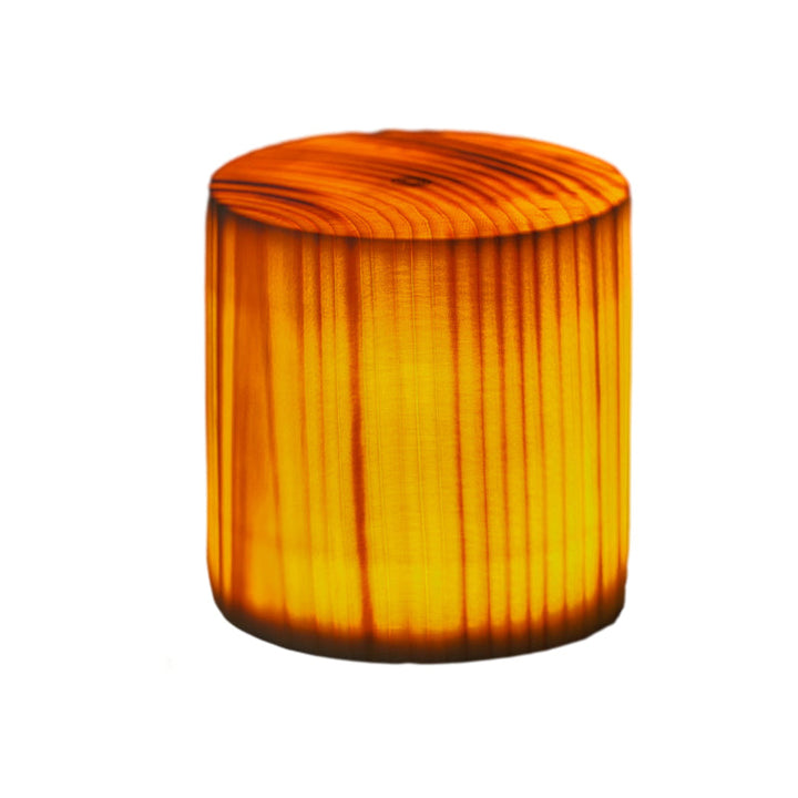 Kabellose LED-Tischlampe mit Akku und Touch-Bedienung – Warmes Holzdesign für gemütliches Ambiente