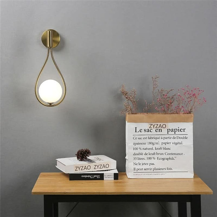 2er-Set Lampen im nordischen Stil aus hochwertigem Metall