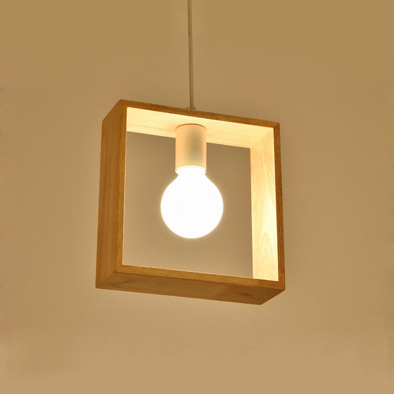 Geometrische Pendelleuchte