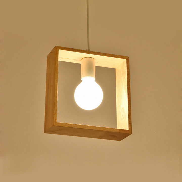 Geometrische Pendelleuchte