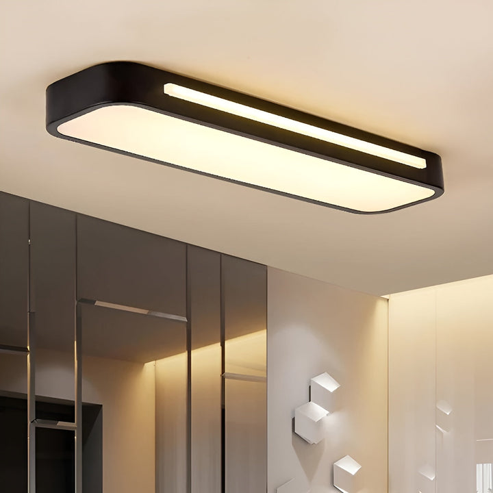 Rechteckige Deckenleuchte – Klare Linien & modernes Design | Perfekt für Wohnzimmer und Essbereich