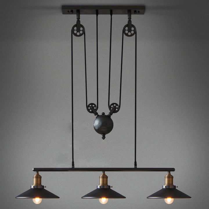 Vintage Industrielle Pendelleuchte