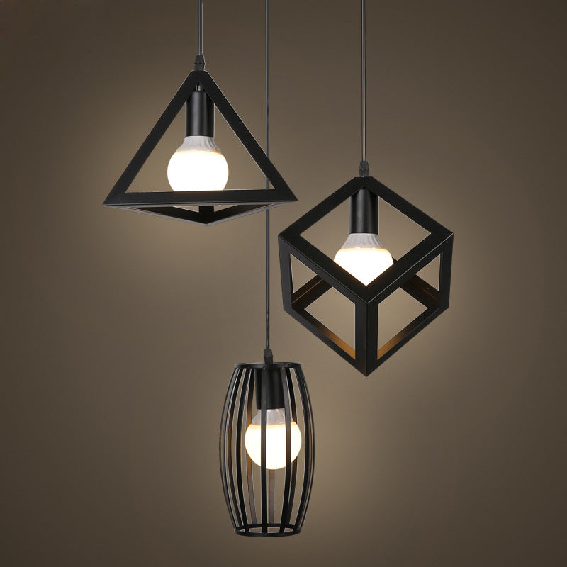 Moderne geometrische Pendelleuchte