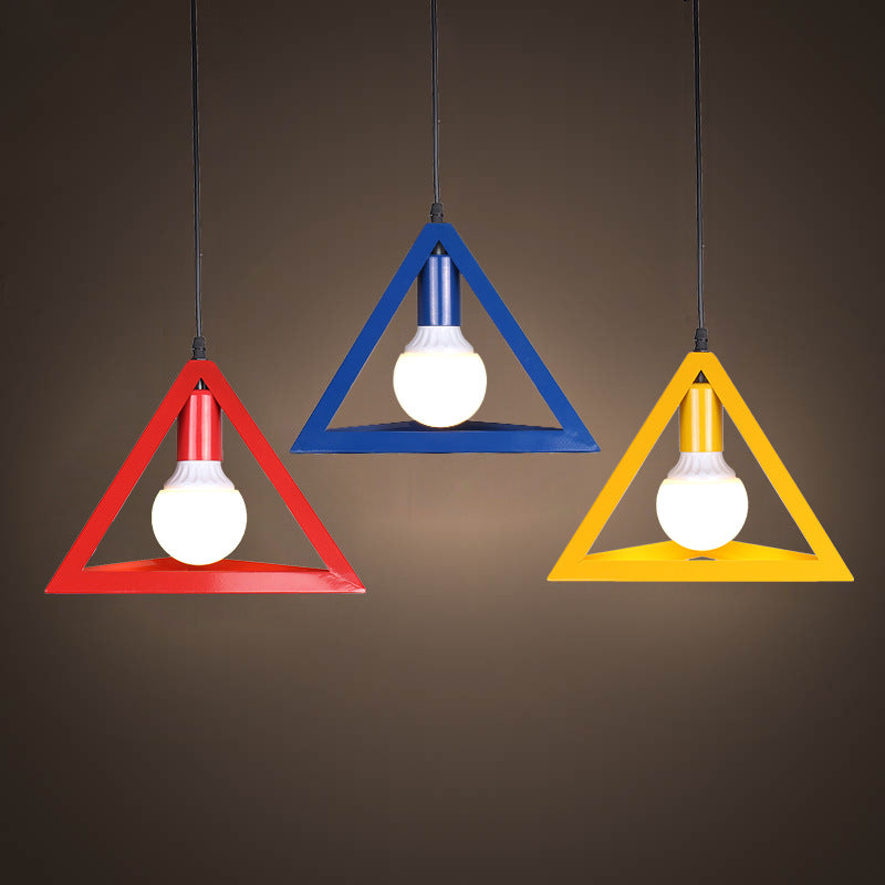 Moderne geometrische Pendelleuchte