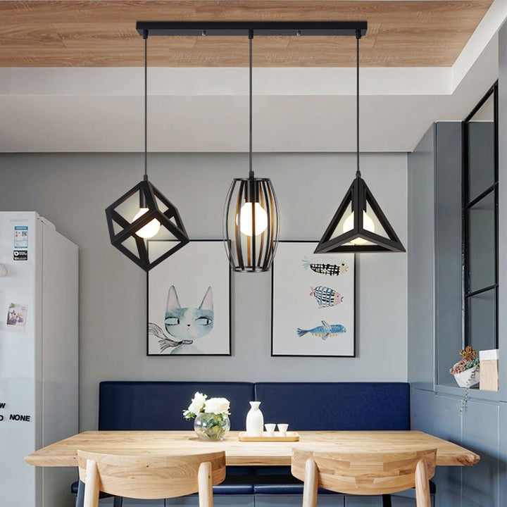 Moderne geometrische Pendelleuchte