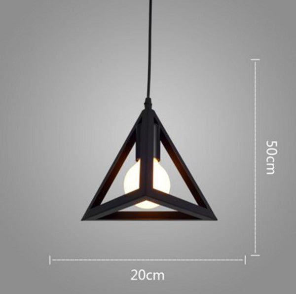 Moderne geometrische Pendelleuchte