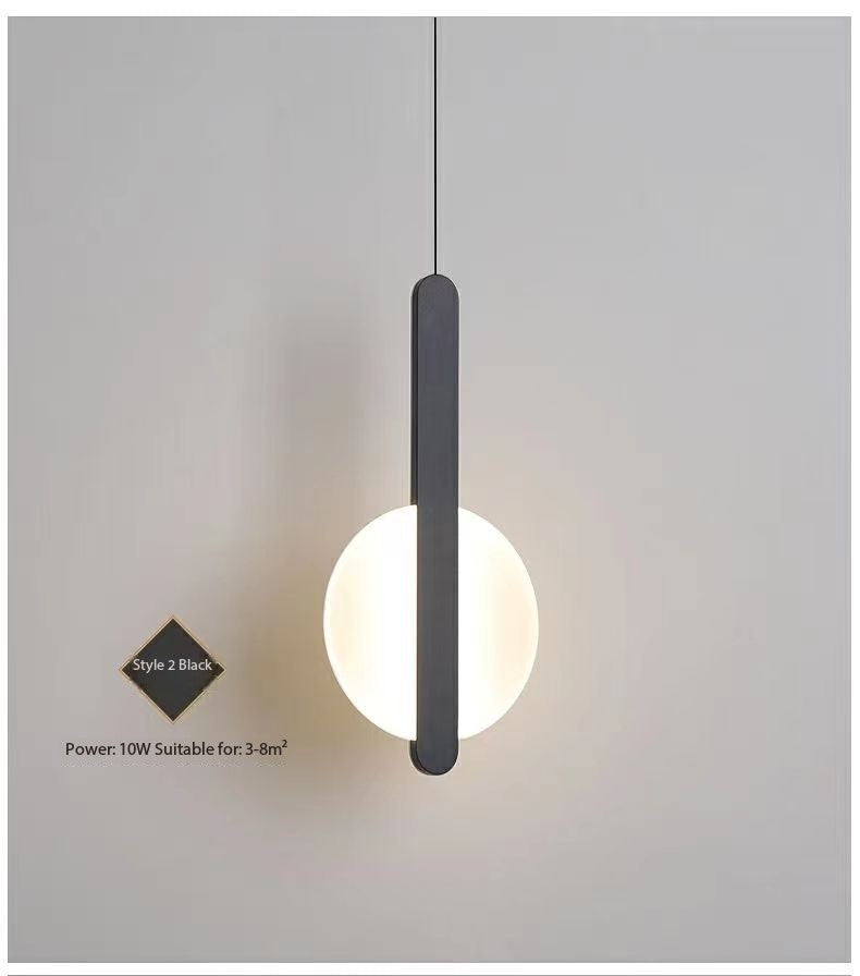 Moderne Minimalistische Nachttisch Pendelleuchte