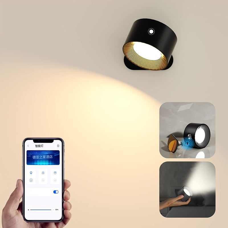 Magnetische Wandlampe