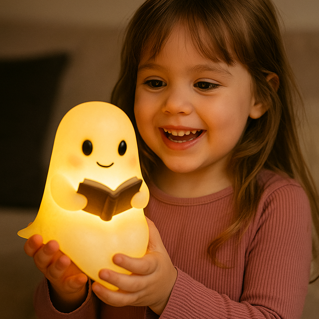 NachtGeist Lampe – Handgefertigte dekorative Nachtlampe mit warmem Licht
