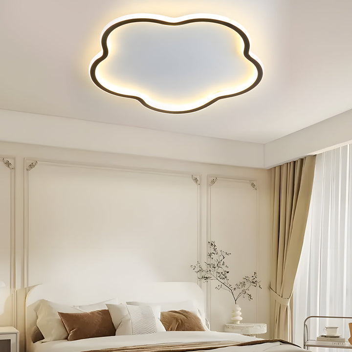 Nordische Deckenleuchte im Pentagramm-Design – Aluminium-Deckenlampe für das Schlafzimmer