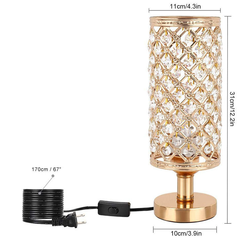 Moderne Kristall Tischlampe