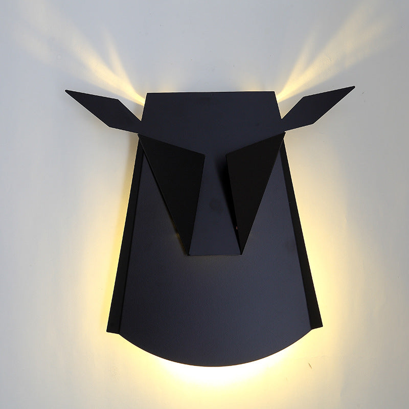 Kreative Tier-Motiv-Wandleuchte