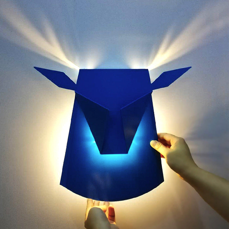 Kreative Tier-Motiv-Wandleuchte