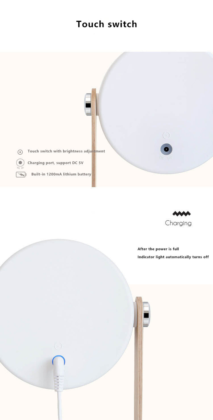 Laterne Lampe Nachtlicht kreative faltbare tragbare LED Tischlampe