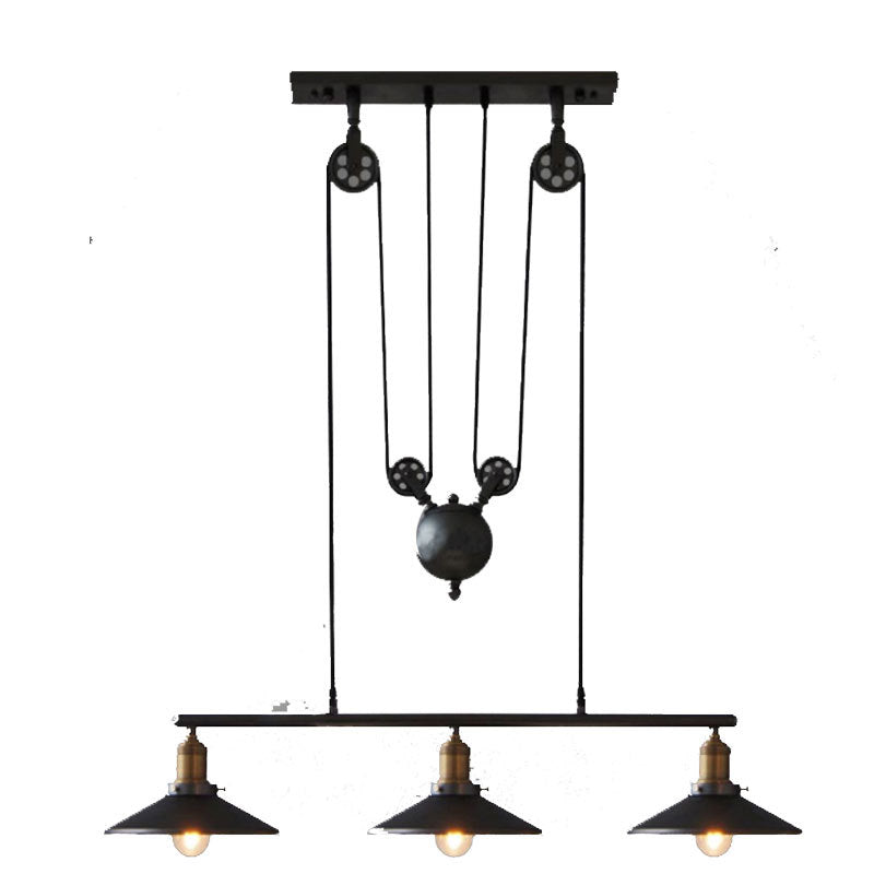 Vintage Industrielle Pendelleuchte