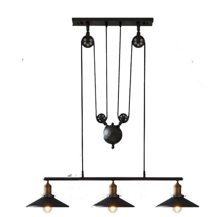 Vintage Industrielle Pendelleuchte