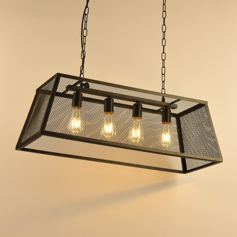 Industrielle geometrische Pendelleuchte