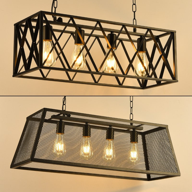 Industrielle geometrische Pendelleuchte