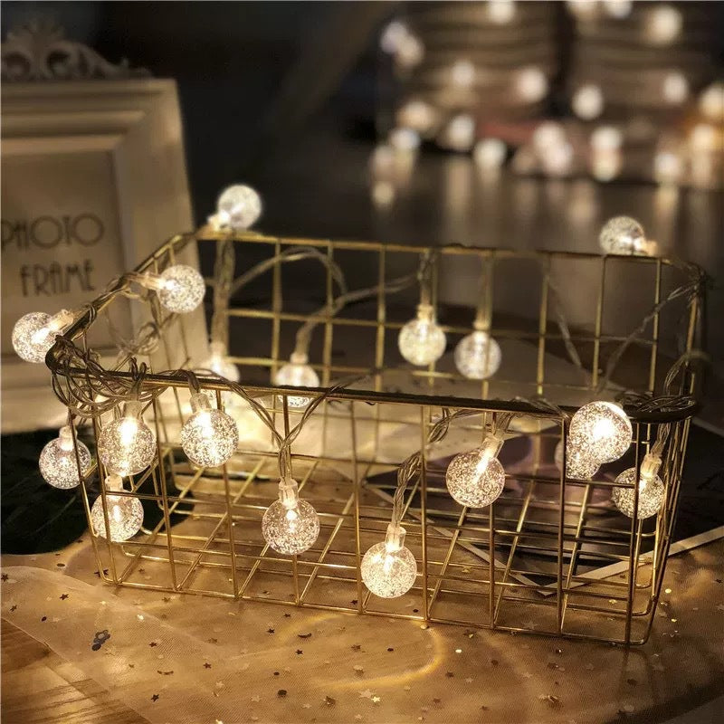 Dekorative Lichterketten