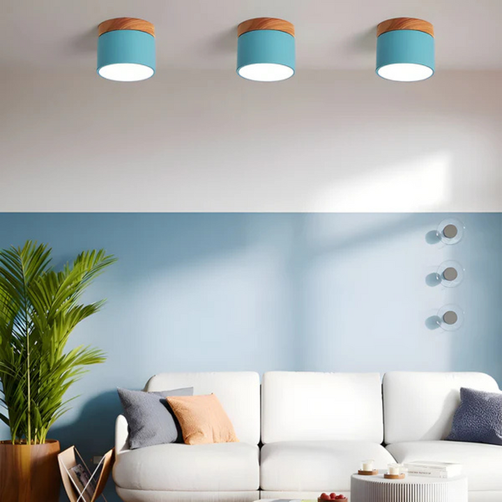 Vintage LED Deckenlampe