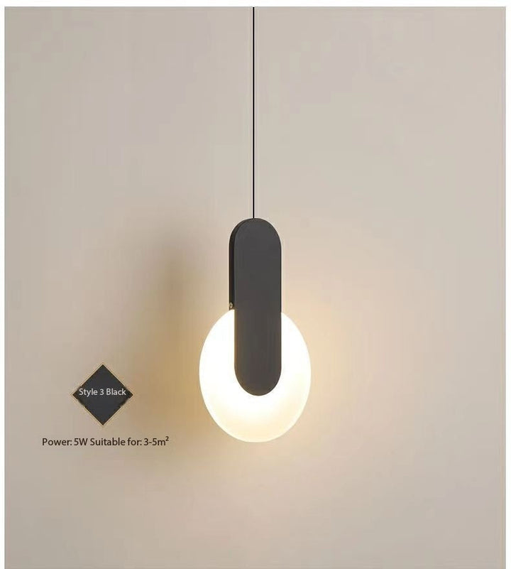 Moderne Minimalistische Nachttisch Pendelleuchte