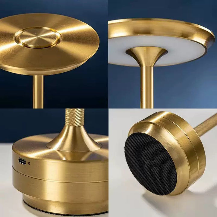 ClarityGlow Luxus Edition | Kabellose LED Tischlampe