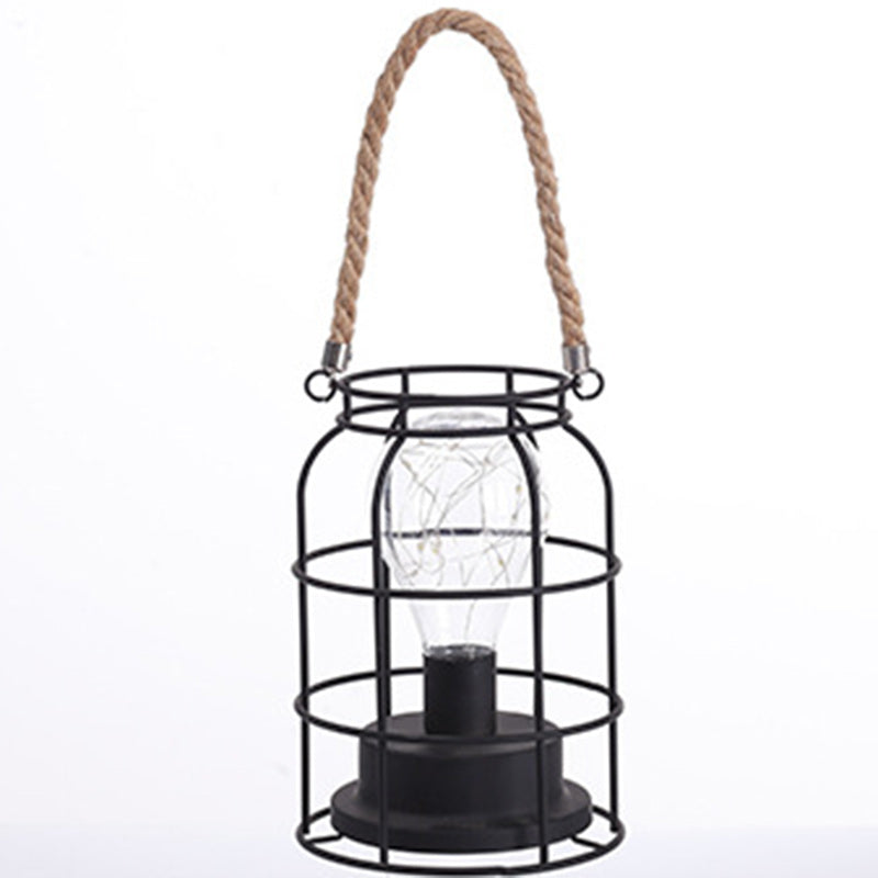 Moderne Minimalistische Vertikal Gestreifte Quadratische Runde Eisen LED Tischlampe Für Das Wohnzimmer