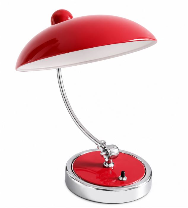 Minimalistische Tischlampe mit einem warmen, skandinavischen Aussehen