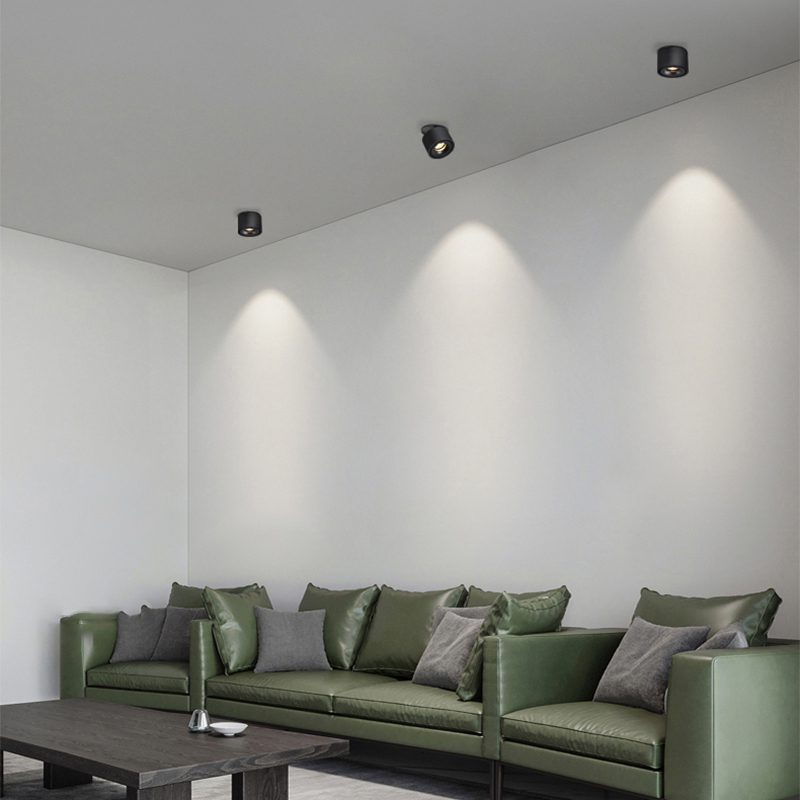 Verstellbare Zylinder Eingebaute LED Deckenlampe