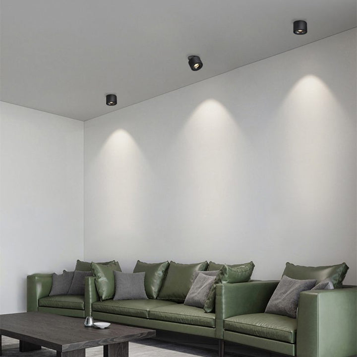 Verstellbare Zylinder Eingebaute LED Deckenlampe