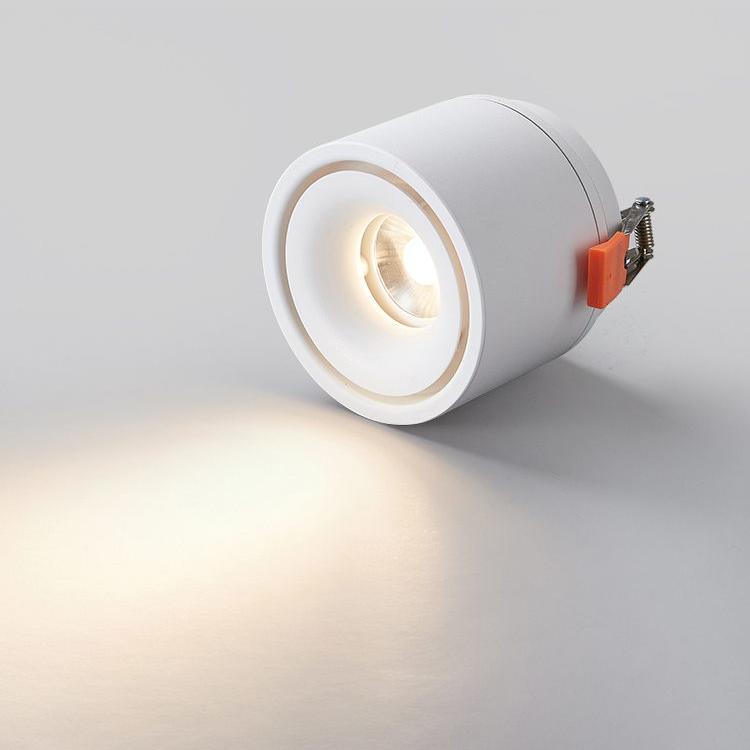 Verstellbare Zylinder Eingebaute LED Deckenlampe