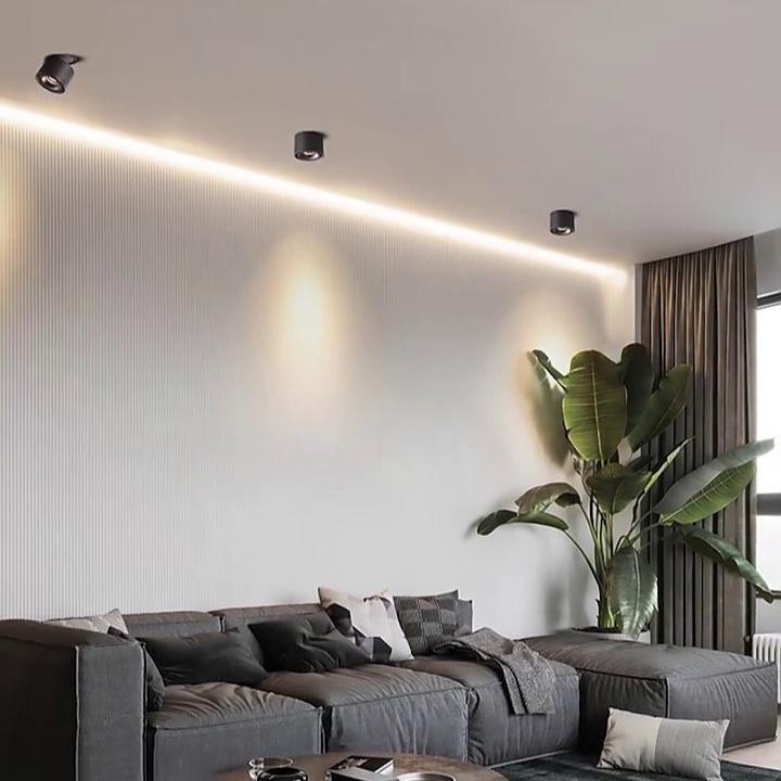 Verstellbare Zylinder Eingebaute LED Deckenlampe