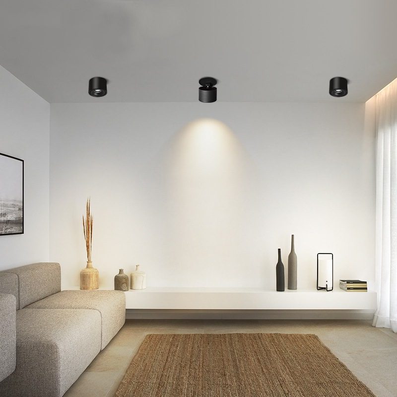 Verstellbare Zylinder Eingebaute LED Deckenlampe