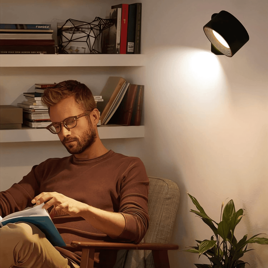 360° kabellose wiederaufladbare Wandlampe | Vielseitige LED-Beleuchtungslösung