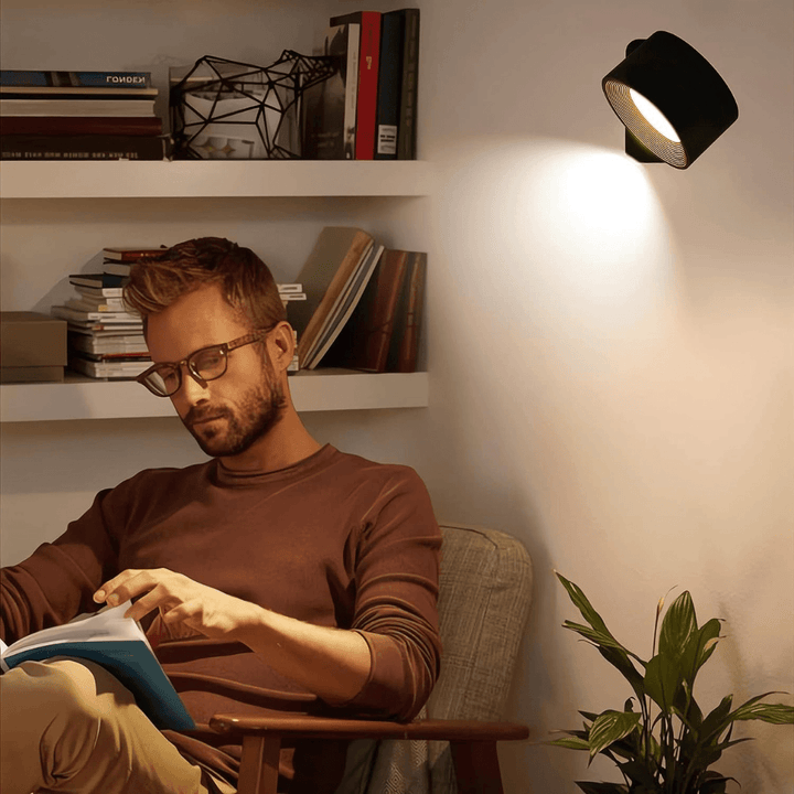 360° kabellose wiederaufladbare Wandlampe | Vielseitige LED-Beleuchtungslösung