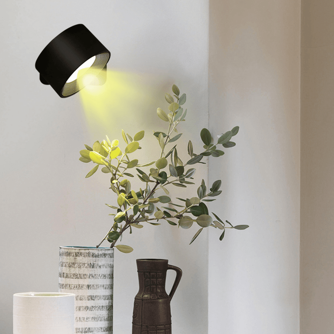 360° kabellose wiederaufladbare Wandlampe | Vielseitige LED-Beleuchtungslösung