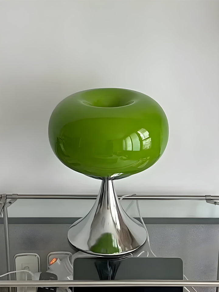 SereneCrystal Lampe - Elegante Retro Tischlampe