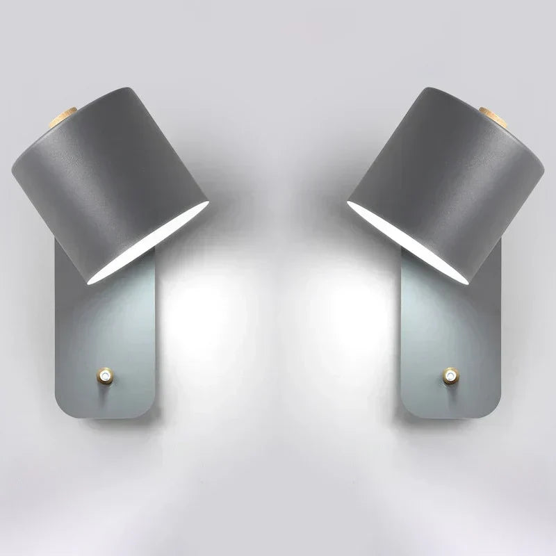 Moderne LED Wandleuchten mit Schalter Innenraum Wohnkultur Beleuchtung