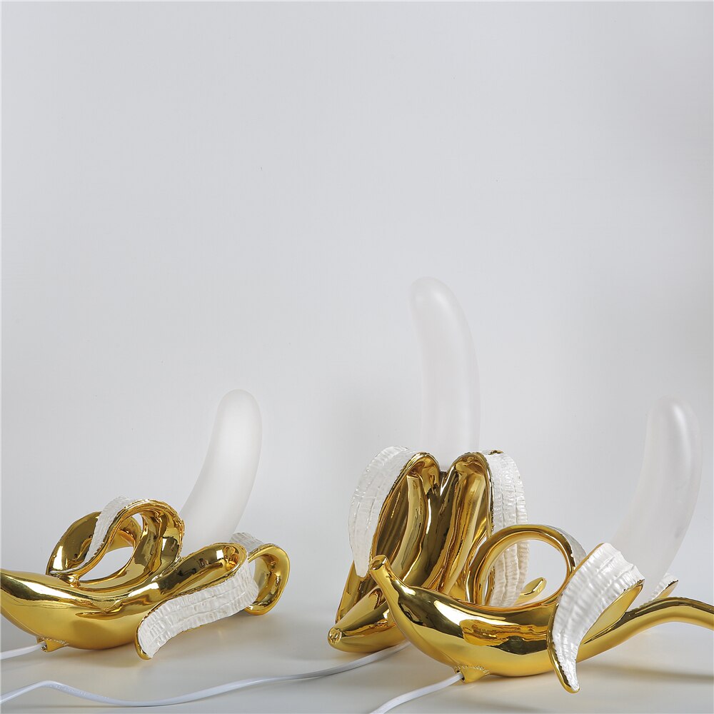 Banana Lights Tischlampe - Elegante Art Deco Tischlampe