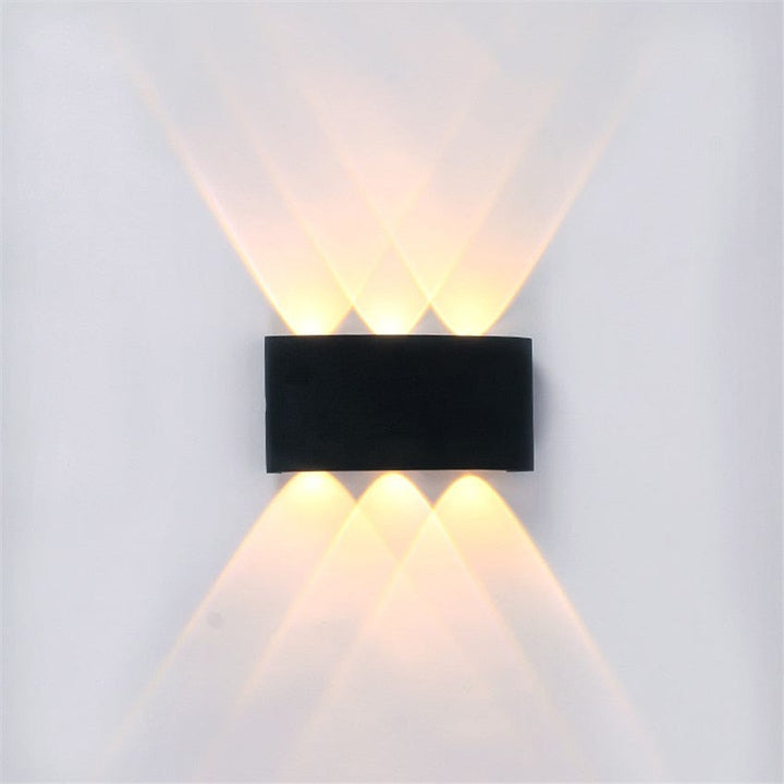 Moderne wasserdichte LED-Wandleuchte für Innen- und Außenbereich | Stilvolle und energieeffiziente Beleuchtung