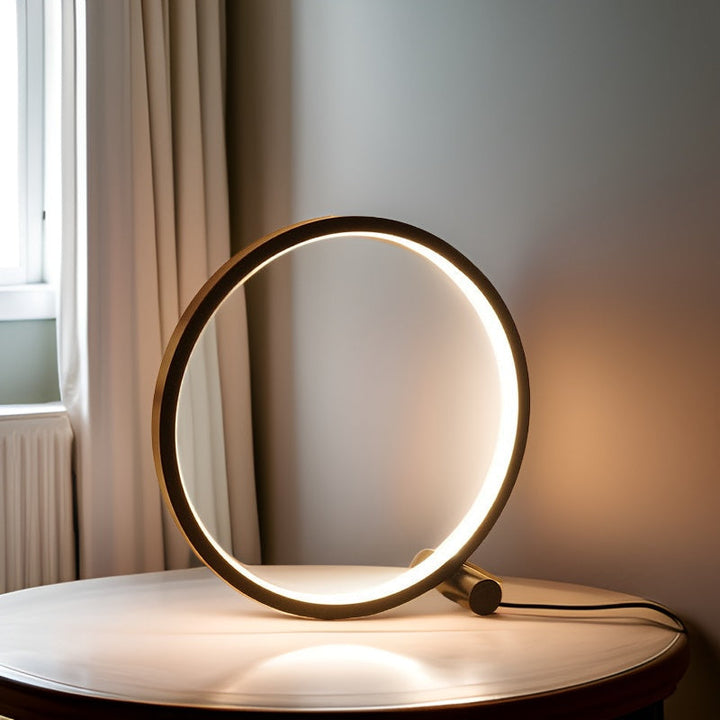 Minimalistische dimmbare Tischlampe - EclipseAura Lampe
