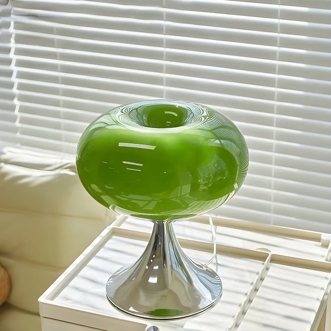 SereneCrystal Lampe - Elegante Retro Tischlampe